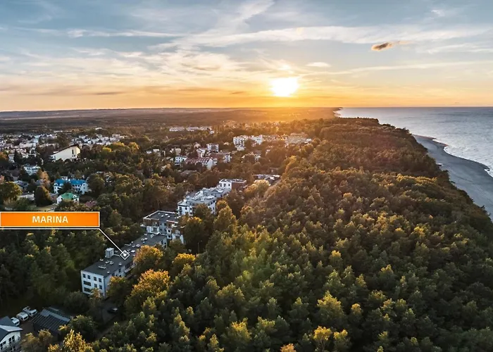 Marina, Sun & Snow 公寓 Jastrzębia Góra